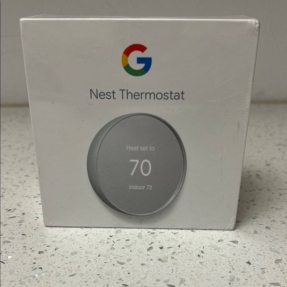 Google Nest Thermostat in Elegant Gray
